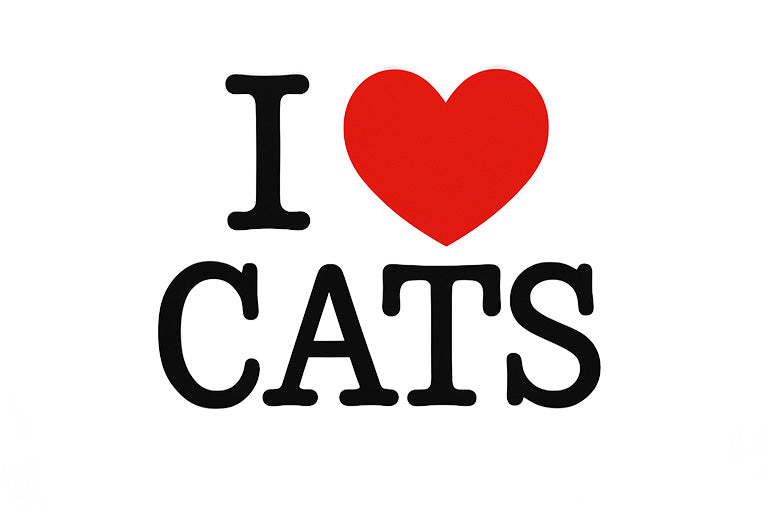 I ❤️ Cats Flag Pack – CapFlags® Attachment Set