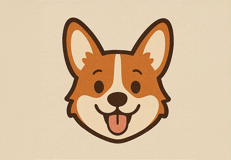 Flag Pack design   That goofy grin says it all   love loyalty and belly rubs.