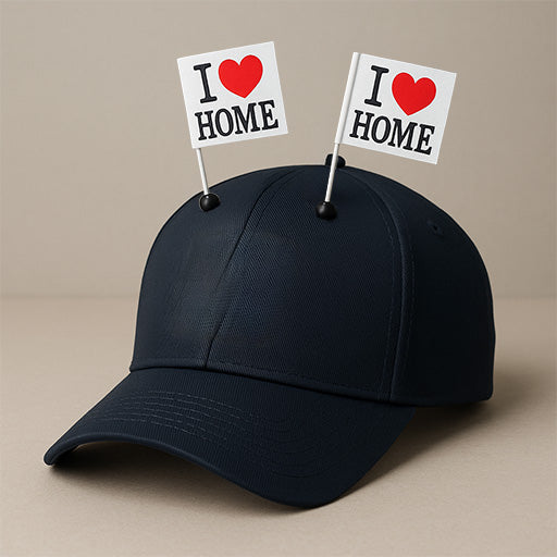 I ❤️ Home Flag Pack – CapFlags® Attachment Set